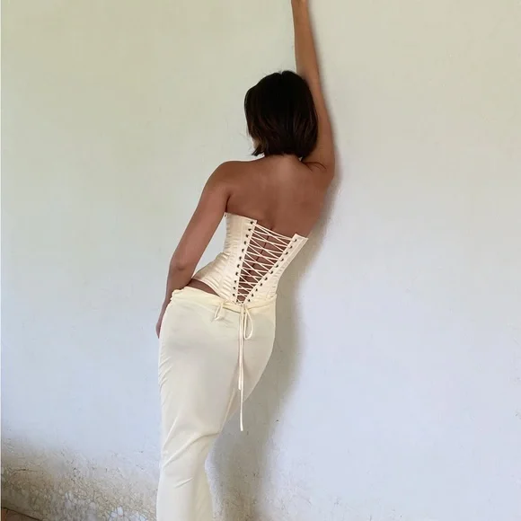 Cherie: CLARA MAXI DRESS - YELLOW, sz S, new with tags - Picture 4 of 9